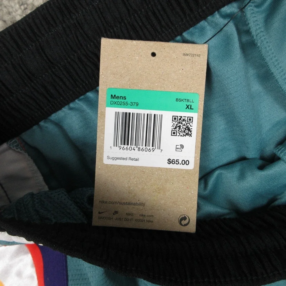 Nike Shorts Mens XL Blue Drifit DNA 8